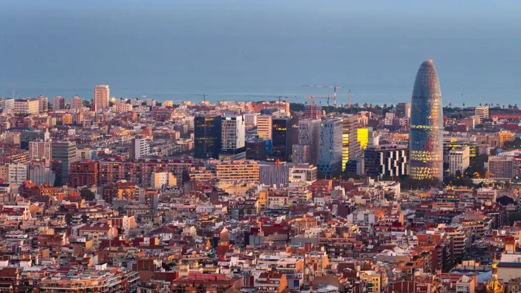 Vistas del distrito de Horta-Guinardó, Barcelona